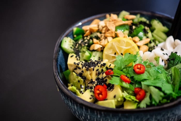 Avocado Salad in bowl